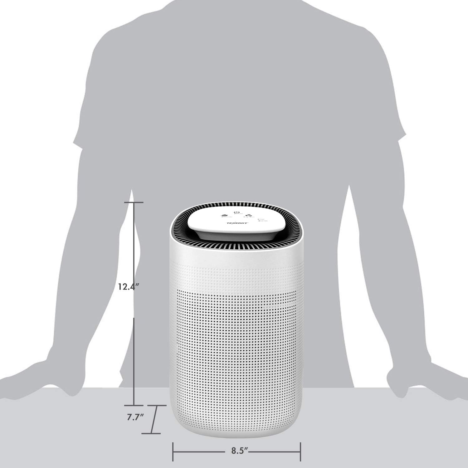 Sorbi 1000ml Air Dehumidifier w/Purifying Function, True HEPA Filter, Auto Shutoff, Touch Control Adjustable Air Speed, Ultra-Quiet, Ideal for Closets & Bathrooms wourant