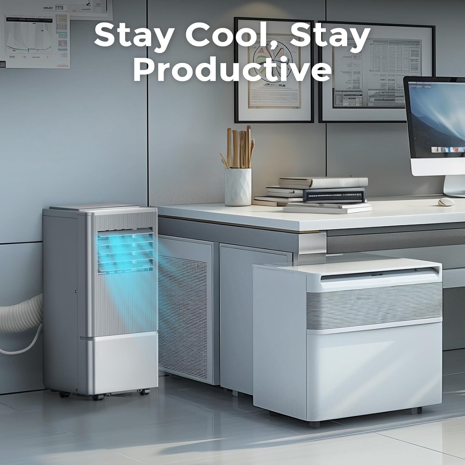 Air Choice Portable Air Conditioner, 10000 BTU Air Conditioner Portable for Room Up to 450 Sq.Ft, Remote Control, 24H Timer, Dehumidifier & Fan Modes, 3-in-1 AC Unit with Window Kit for Home Office wourant