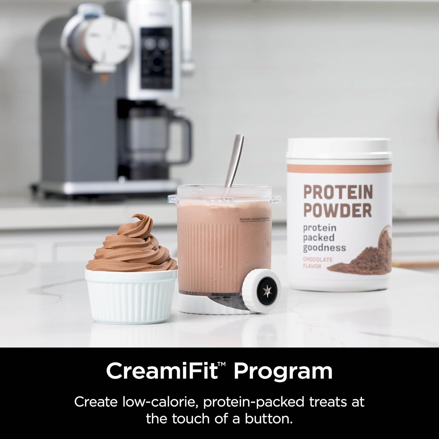 Ninja Swirl by CREAMi Ice Cream and Soft Serve Maker, Sorbet, Milkshake, Frozen Yogurt, Low Calories Program & More, 13-in-1, Soft Serve Handle, (2) CREAMi Swirl 16oz Pints, For Kids & ALL ages, NC701 wourant