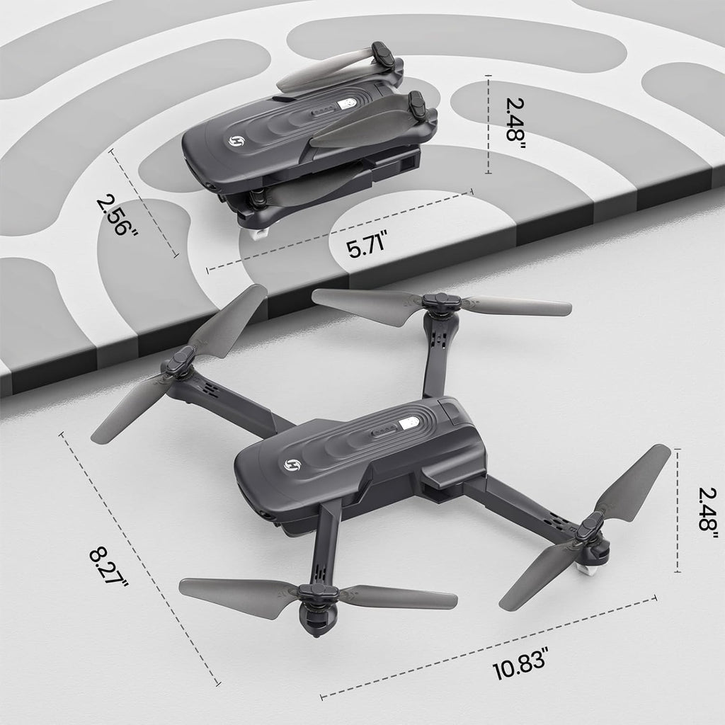 Holy Stone GPS Drone with 4K Camera for Adults, HS175D RC Quadcopter with Auto Return, Follow Me, Brushless Motor, Circle Fly, Waypoint Fly, Altitude Hold, Headless Mode, 46 Mins Long Flight wourant