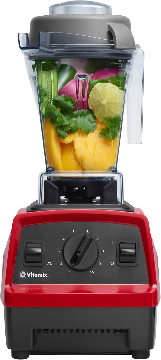 Vitamix Explorian E310 Blender, Professional-Grade Kitchen Blender for Smoothies, Soups, Juices and More, 10-Speed, Stainless Steel Blades, Self-Cleaning Kitchen Appliance, 48 Oz Container, Black wourant