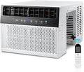 Antarctic Star 12,000 BTU U-Shaped Window Air Conditioner Unit Cools up to 550 Sq.Ft. with 6 Modes 24H Timer, Ultra Quiet Window AC Units wourant