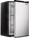 EUHOMY Mini Freezer Countertop,1.1 Cubic Feet, Single DoorCompact Upright Freezer wourant