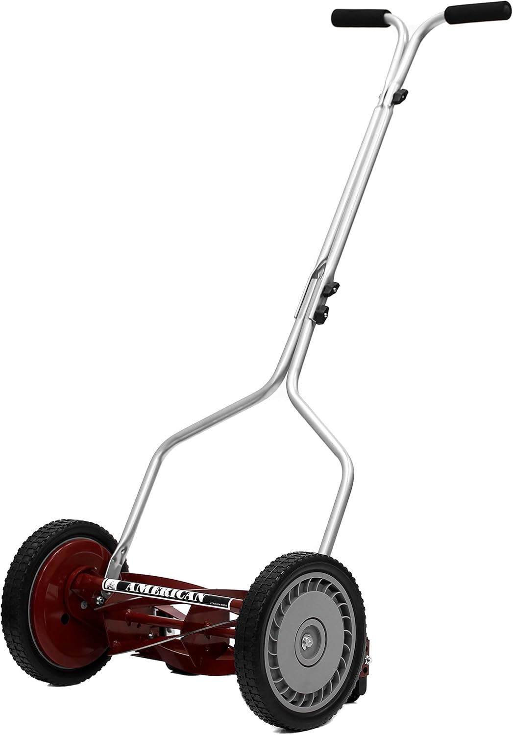 American Lawn Mower Company 1204-14 14-Inch 4-Blade Push Reel Lawn Mower, Red wourant