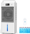 Portable Air Conditioners, 3-IN-1 Swamp Cooler, Evaporative Air Cooler,Remote & Touch Control, 90°+90° Oscillation,LED Screen, Air Coolong Fan for Outdoor Indoor woonhhop