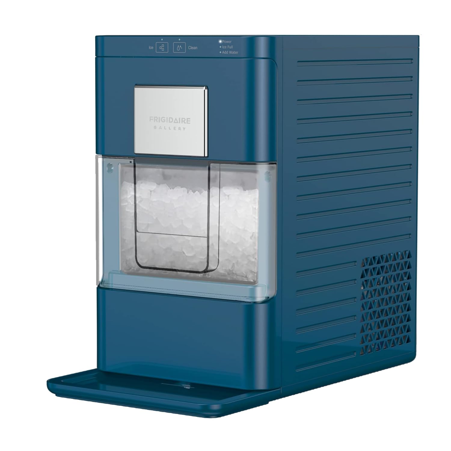 FRIGIDAIRE Gallery EFIC255 Countertop Crunchy Chewable Nugget Ice Maker, 44lbs per Day, Auto Self Cleaning, 2.0 Gen, Navy woonhhop