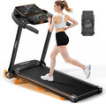 Foldable Treadmill for Home with Incline Extra Large Dual LED Screen Home Office Treadmills wourant