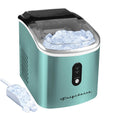 Frigidaire EFIC103-AMZ-SC Counter Top Maker with Over-Sized Ice Bucket, Stainless Steel, Self Cleaning Function, Heavy Duty, Stainless woonhhop