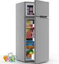 4.5 Cu.Ft Mini Fridge with Freezer 2 Door Compact Refrigerator Small Fridge wourant