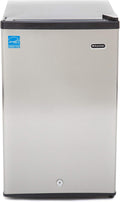 Whynter CUF-112SS Mini, Energy Star Rated Small Upright Freezer with Lock, Stainless Steel -1.1 Cubic Feet wourant