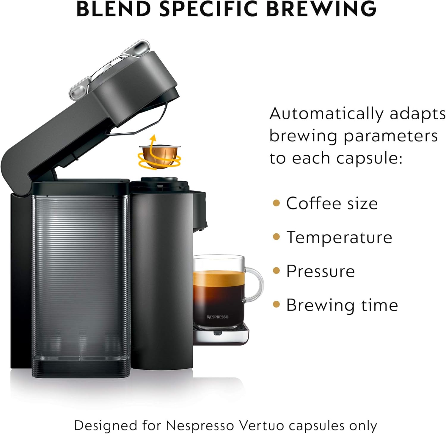 Nespresso De'Longhi Vertuo Single coffee and espresso makers wourant