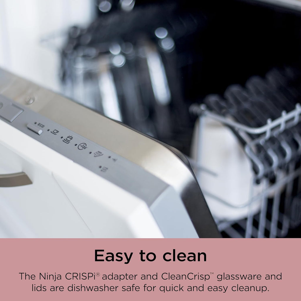 Ninja Crispi 4-in-1 Portable Glass Air Fryer Cooking System wourant
