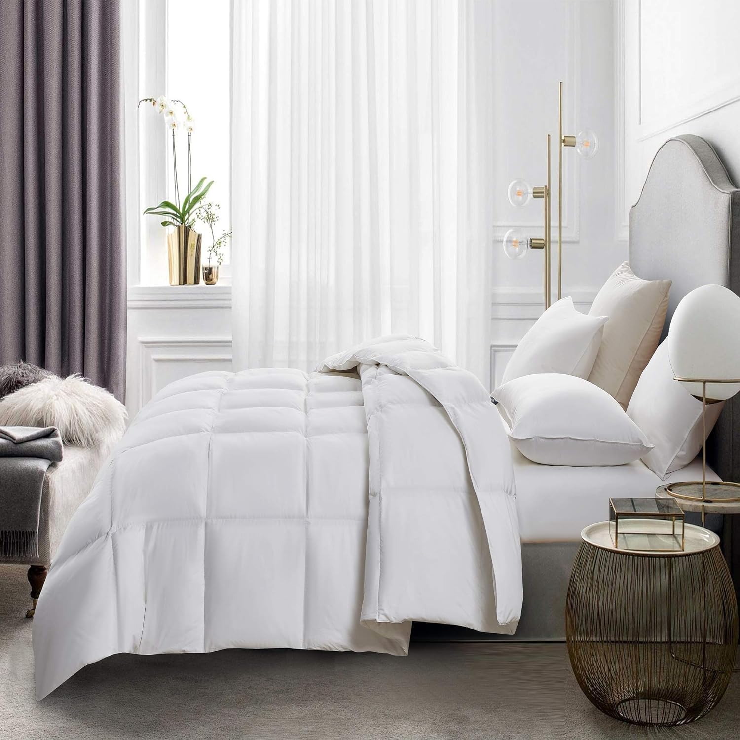 Serta Hotel Luxury Hypoallergenic Comforter Duvet Insert wourant