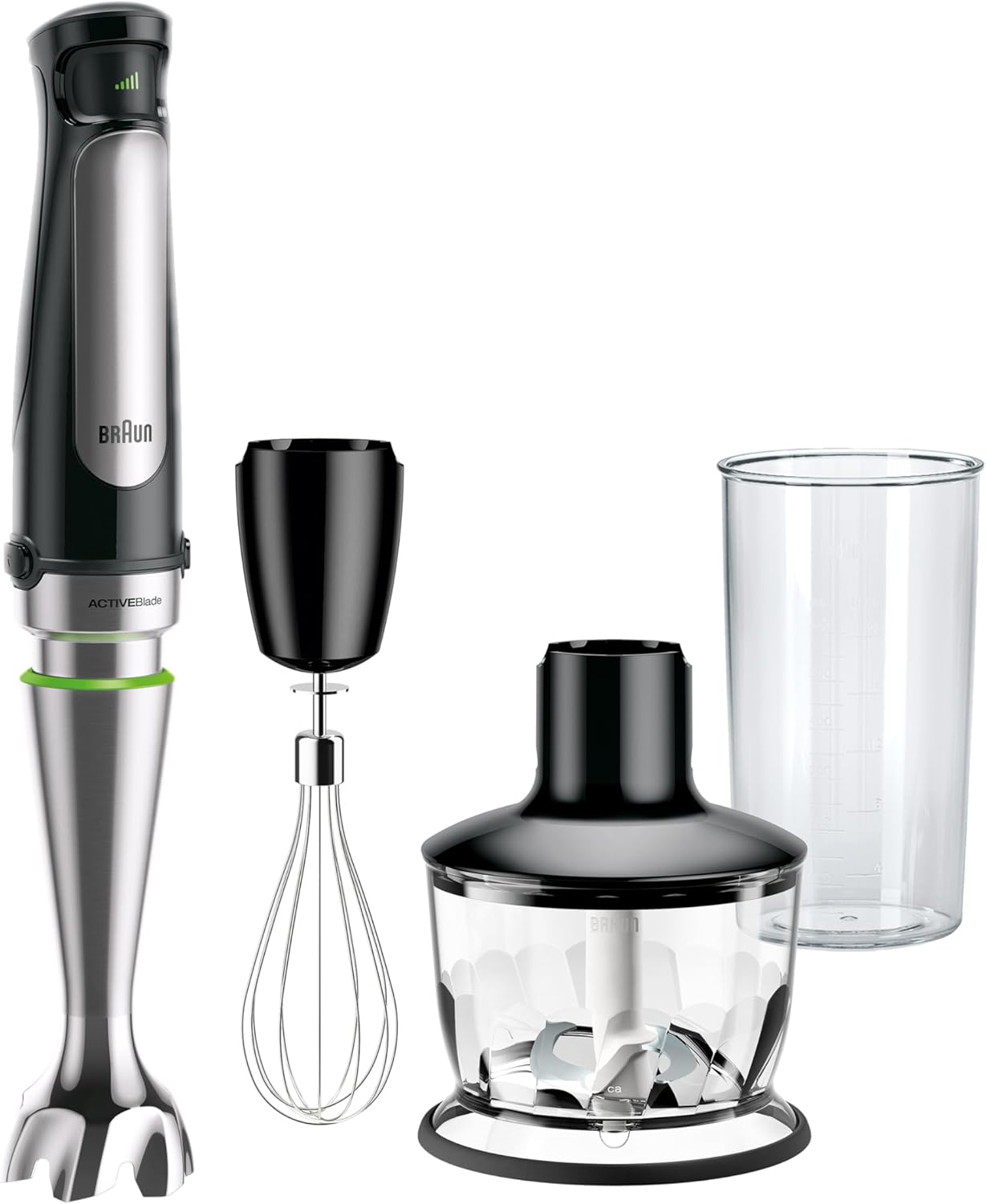 Braun MultiQuick 7 3-in-1 Immersion Blender with Food Processor ?Powerful Handheld Electric Stick Blender - Emulsifier for Chopping, Beating & Whisking - Ideal for Soup, Puree, Smoothies & More wourant