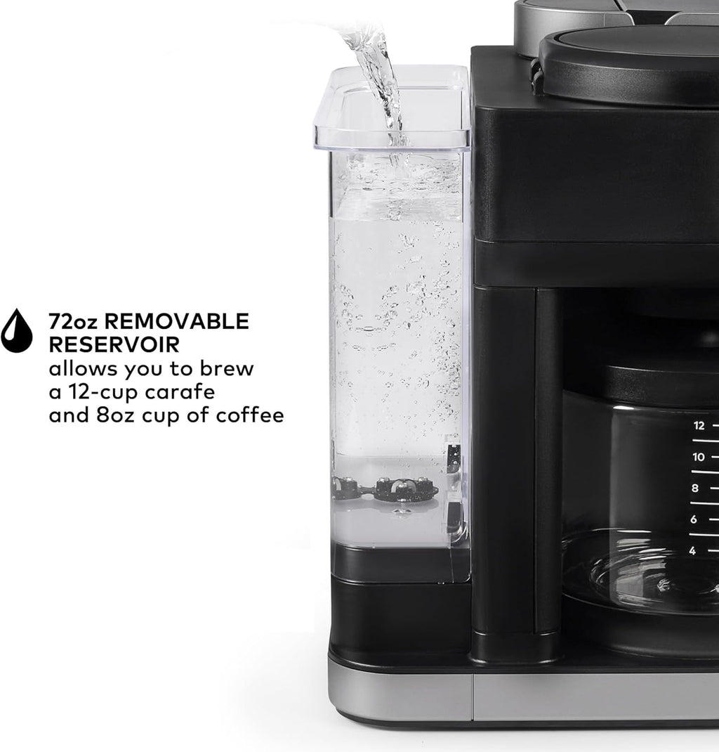 Keurig K-Duo Hot & Iced Single Serve & Carafe Coffee Maker, MultiStream Technology, 72oz Reservoir (Gen 2) woonhhop