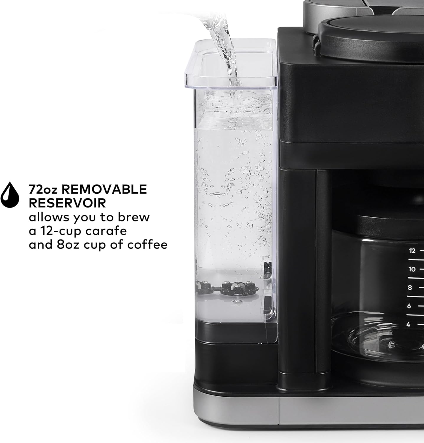 Keurig K-Duo Hot & Iced Single Serve & Carafe Coffee Maker, MultiStream Technology, 72oz Reservoir (Gen 2) woonhhop