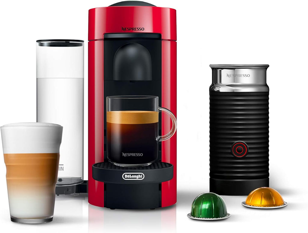 Nespresso Vertuo Plus Coffee and Espresso Maker by De'Longhi, Grey wourant