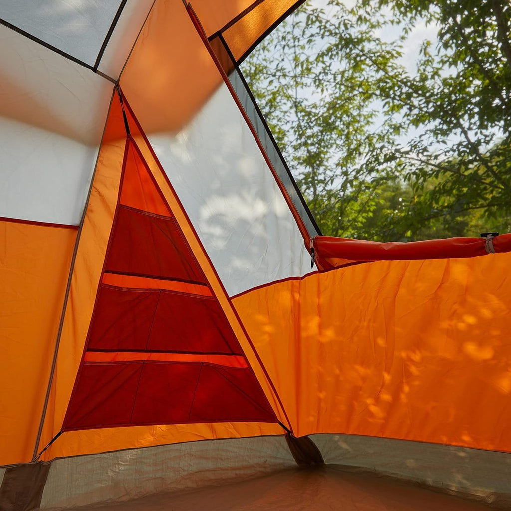 PORTAL 6/8/10 Person Family Camping Tent with Screen Room, Water Resistant Big Tunnel Tent with Rainfly, Large Family Tent for Outdoor Camping, Party wourant