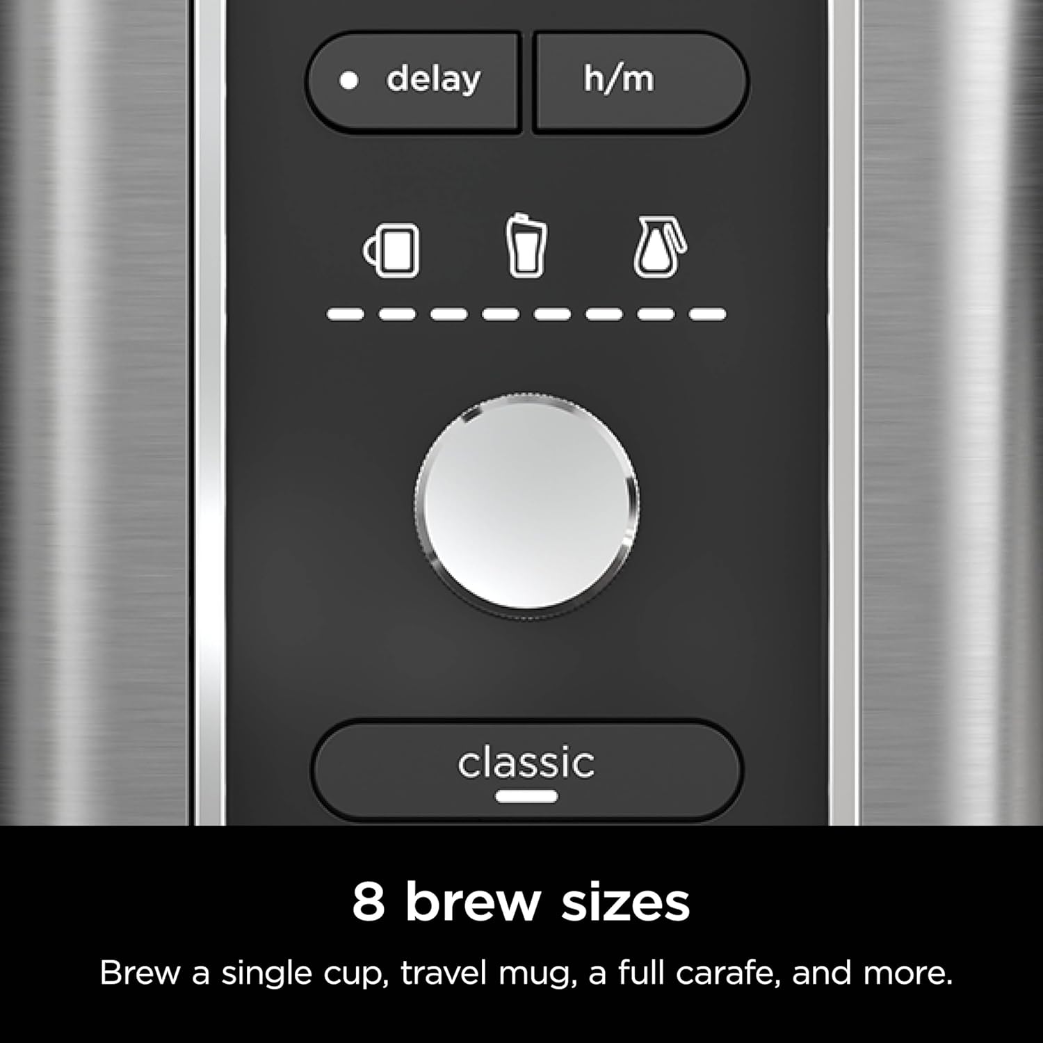 Ninja Hot & Iced XL Coffee Maker with Rapid Cold Brew, 4 Brew Styles, 8 Sizes Small Cup to Travel Mug, Single-Serve Coffee Brewer, 12-Cup Carafe, Permanent Filter, Removable Reservoir, Black, CM371 wourant