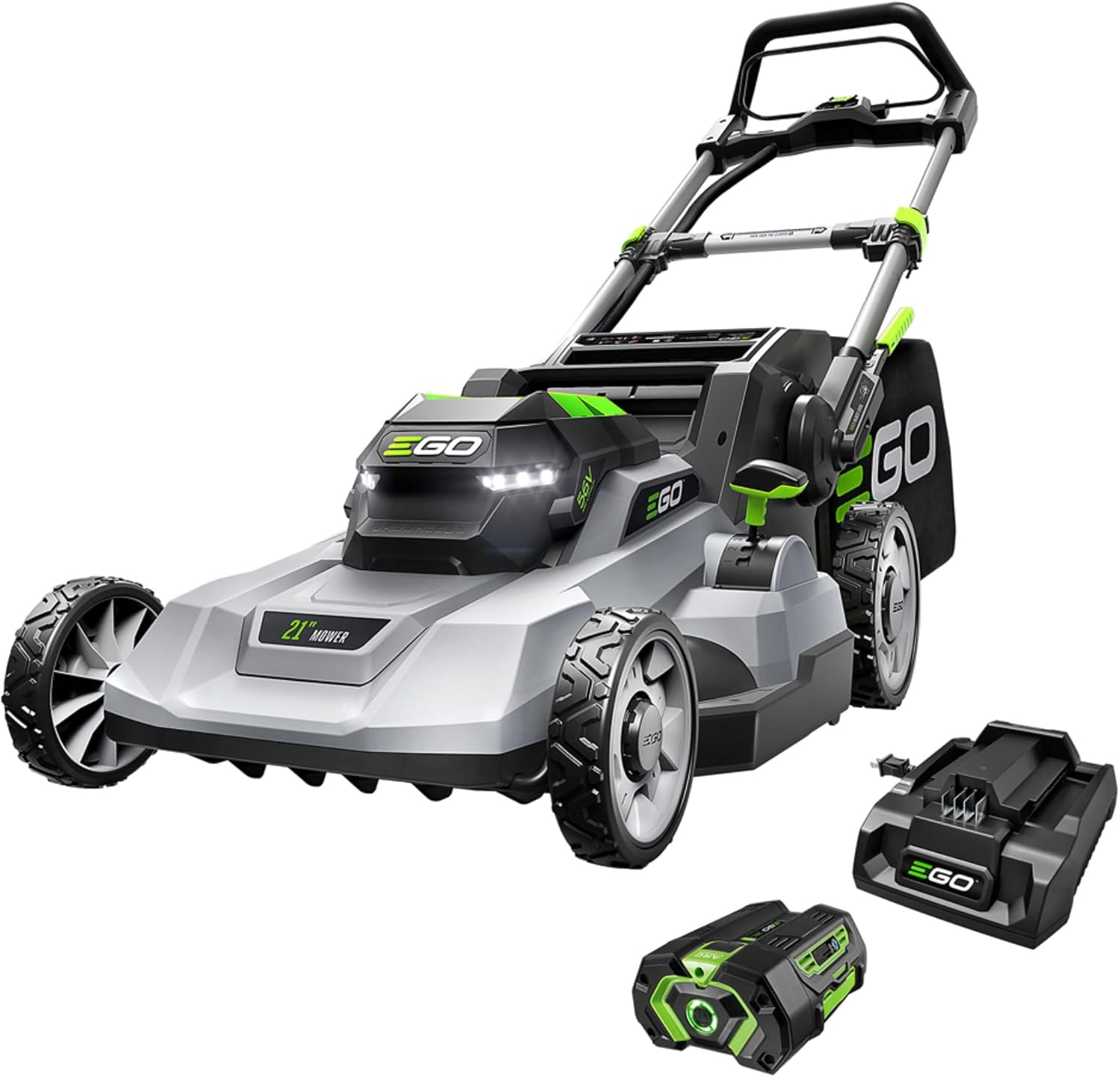 EGO POWER+ Electric Lawn Mower, Cordless, Includes 56V 6.0Ah Battery And 320W Charger wourant