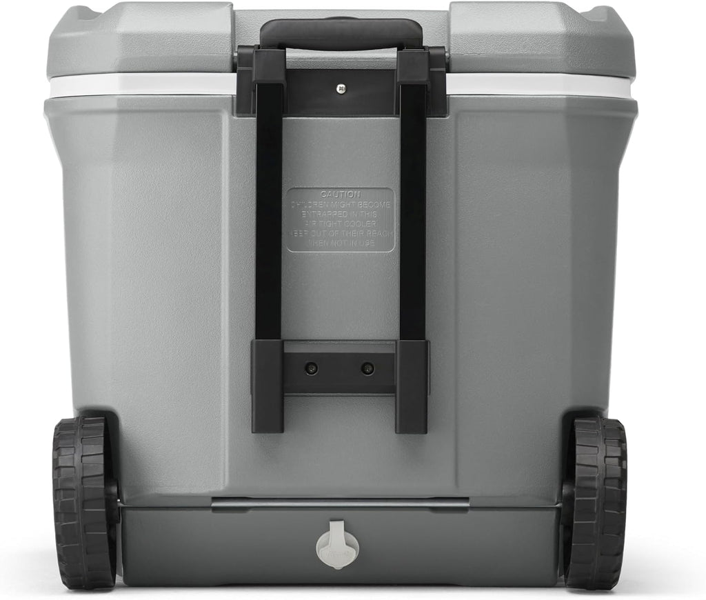 Coleman Insulated Portable Rolling Cooler with Wheels, Leak-Proof Outdoor Hard Cooler, Keeps Ice for Up to 5 Days, 100 Quart wourant