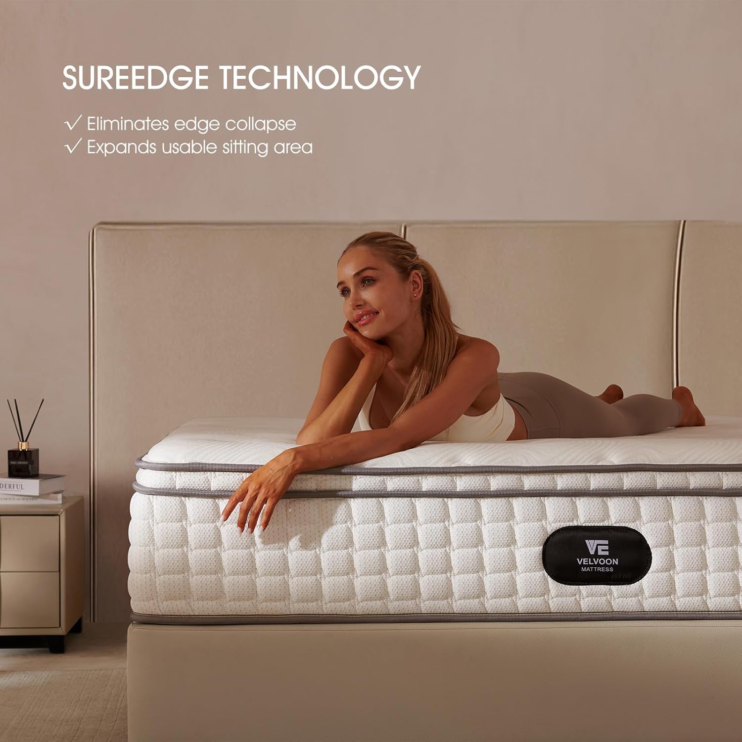 Queen Mattress,12 inch Cooling Gel Memory Foam Mattress,Cool Sleep,Pressure Relief with Medium Firm Support,Improves Sleep,CertiPUR-US Certified for Materials,No Fiberglass,Mattress in a Box woonhhop