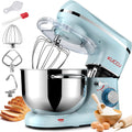 Stand Mixer 6.5 Qt 660W 6-Speed Tilt-Head Food Dough Mixer, Kitchen Electric Mixer with Stainless Steel Bowl,Dough Hook,Whisk, Beater, Egg white separator wourant