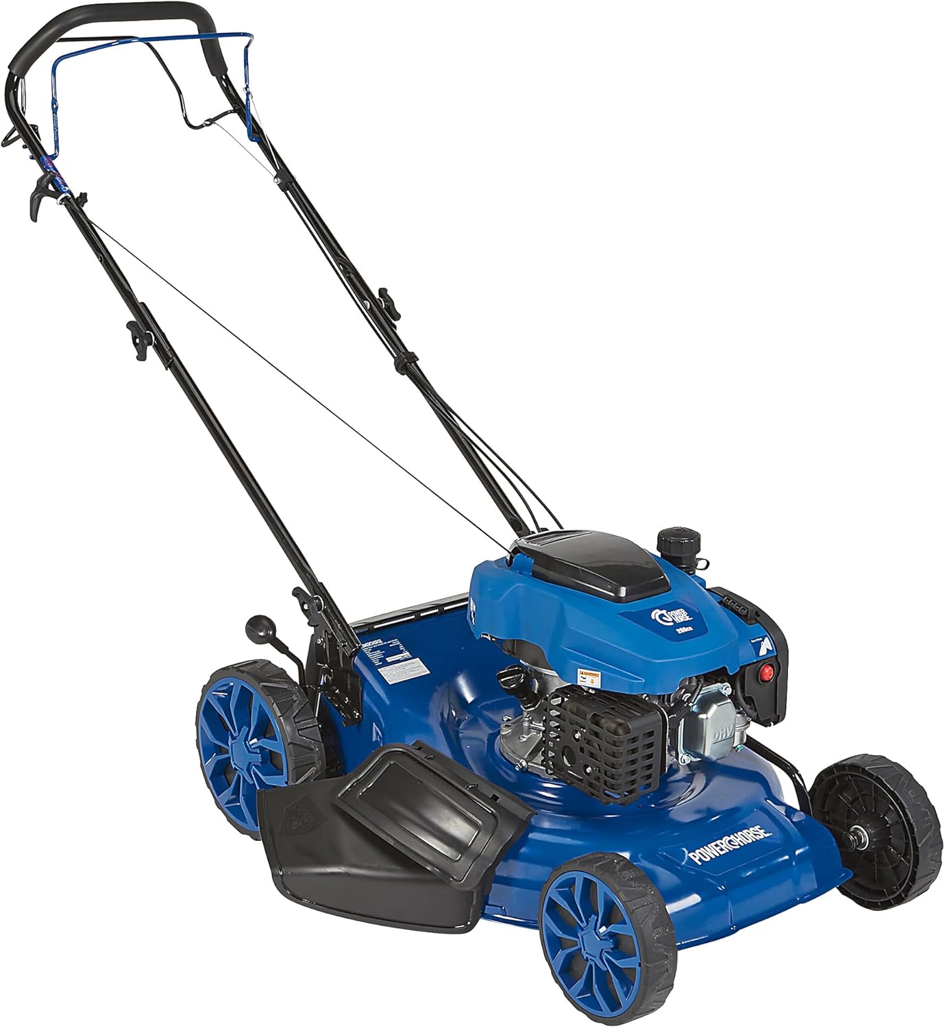 21-Inch 3-in-1 Self-Propelled Gas Lawn Mower 200cc 4-Stroke OHV Engine, Mulch, Bag wourant