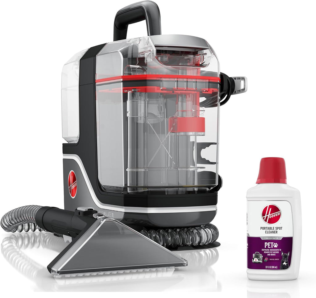 Hoover CleanSlate Plus Portable Carpet & Upholstery Spot Cleaner with Powerful Suction and Multiple Tools wourant