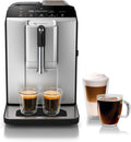 Bosch Fully Automatic Coffee and Espresso Machine - One-Touch Drinks, Barista Style, Double Cup Super Coffee Maker - Large Bean Capacity - Easy Clean, Maintenance - Black - TIU20307 woonhhop