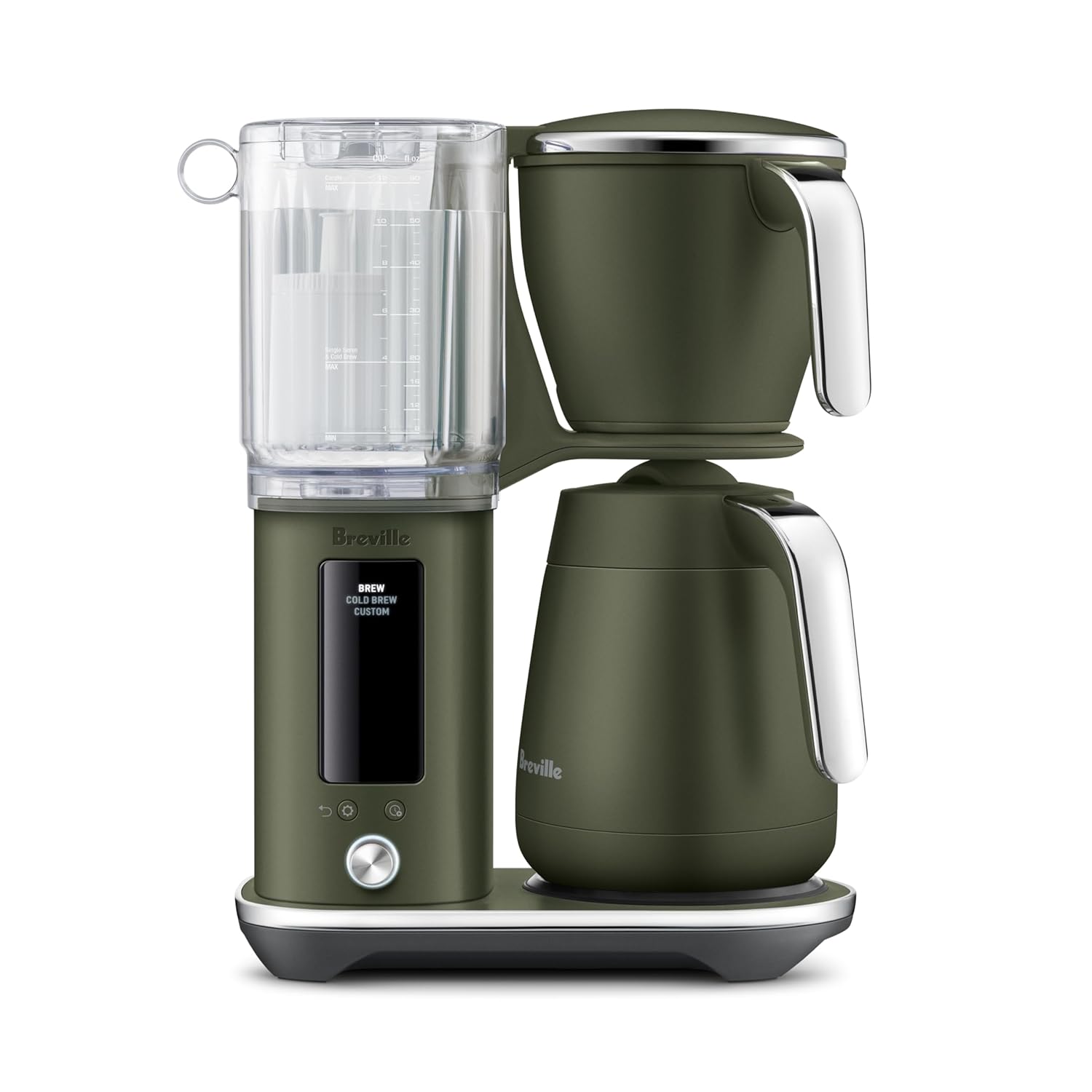 Breville Luxe Drip Coffee Machine, Brushed Stainless Steel, Thermal Carafe, BDC465BSS woonhhop