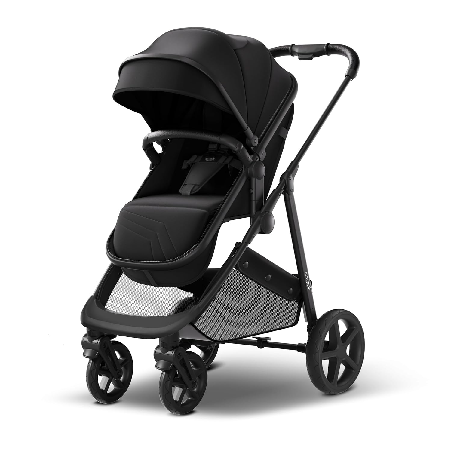 Mompush Wiz 2 in 1 Baby Stroller Bassinet Mode Convertible Infant Stroller for Newborn Toddler wourant