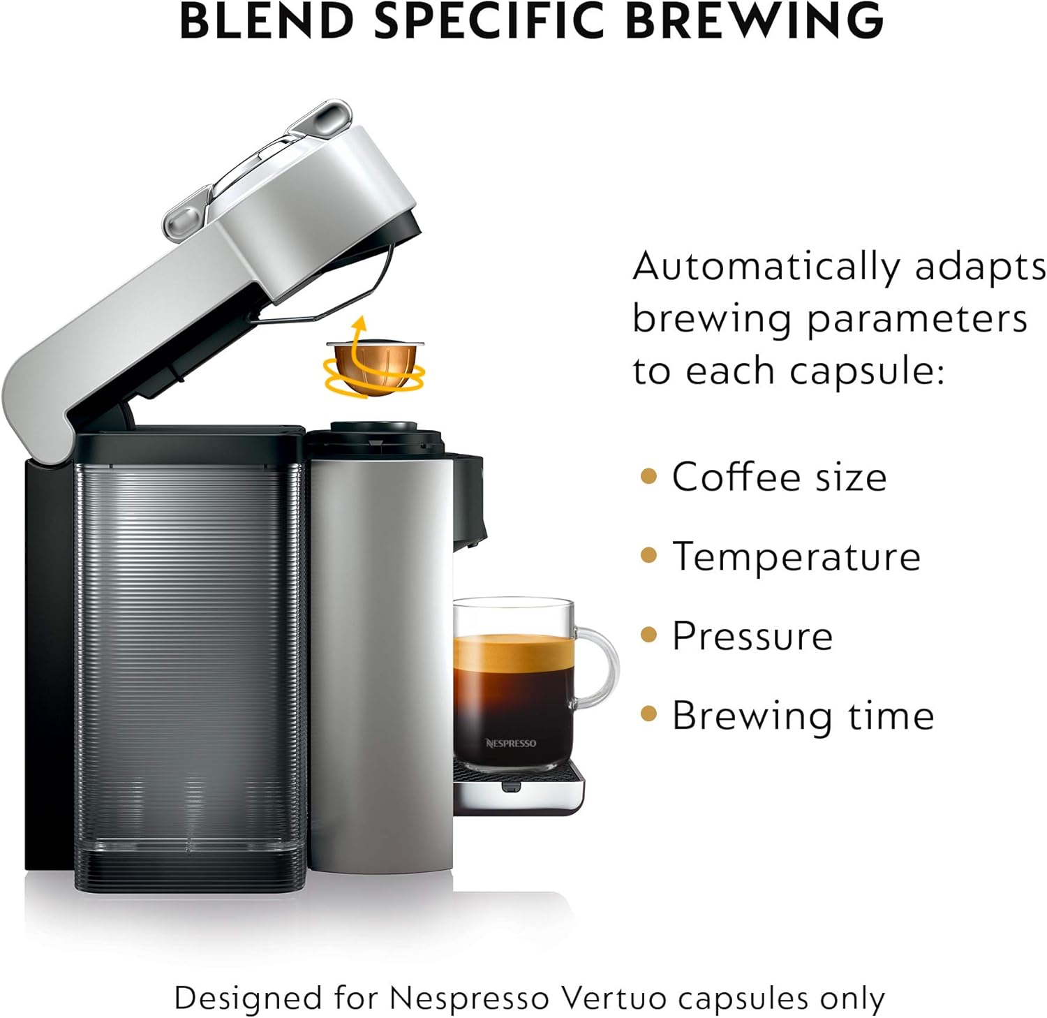 Nespresso De'Longhi Vertuo Single coffee and espresso makers wourant