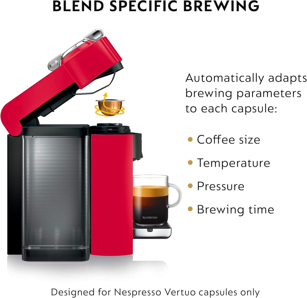 Nespresso De'Longhi Vertuo Coffee and Espresso Machine wourant
