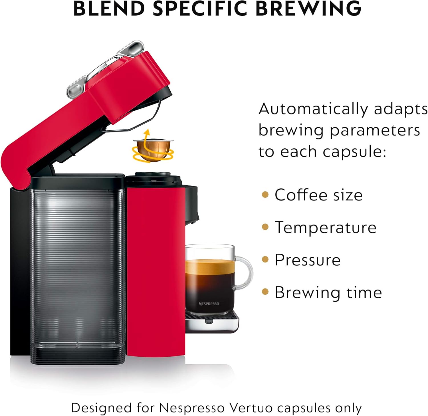 Nespresso De'Longhi Vertuo Single coffee and espresso makers wourant