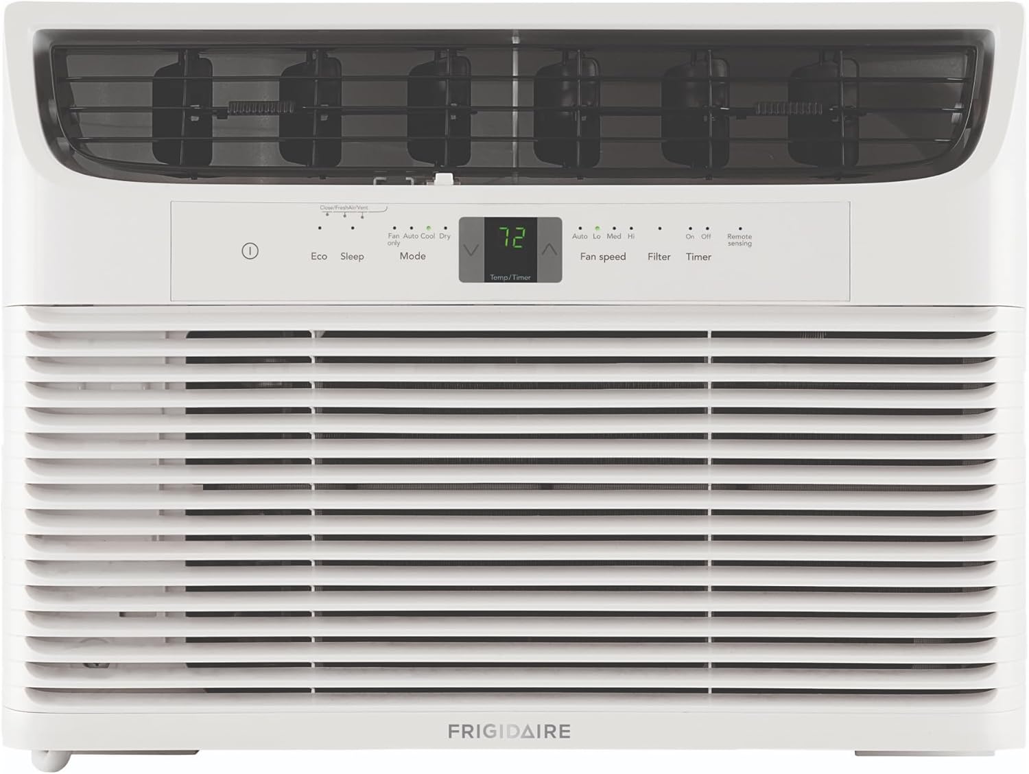 Frigidaire 5,000 BTU Window Air Conditioner with Remote Control, Cools Up to 150 Sq. Ft., Quiet Operation, Eco Mode, 3 Fan Speeds, Auto Restart, White wourant