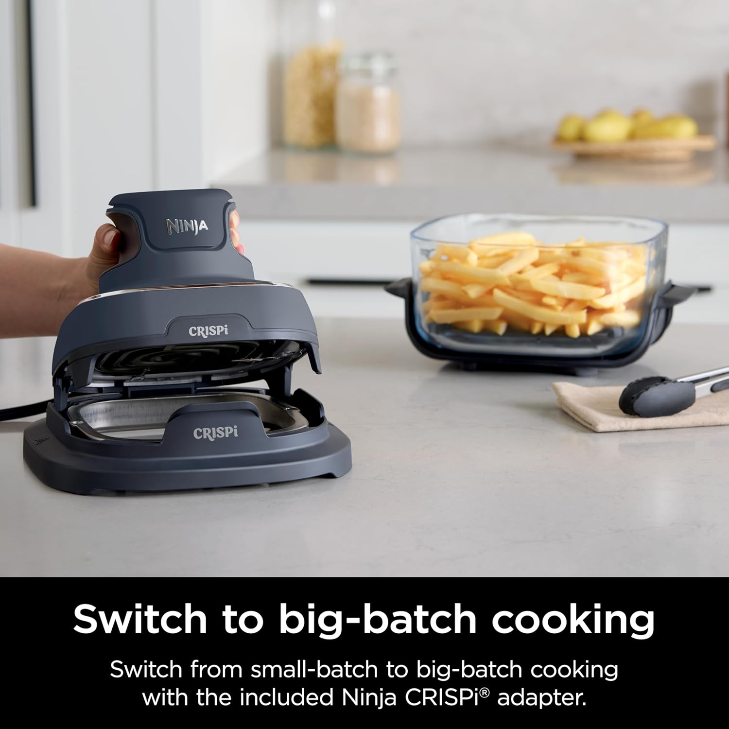 Ninja Crispi 4-in-1 Portable Glass Air Fryer Cooking System wourant