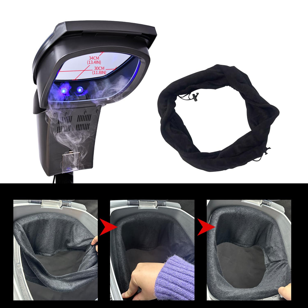 Hair Salon Professional O3 Ozone Micro Mist Hair Steamer Accelerator Color Processor Hair Care wourant