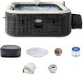 INTEX 28451EP PureSpa Greystone Deluxe Spa Set: Includes Energy Efficient Spa Cover wourant