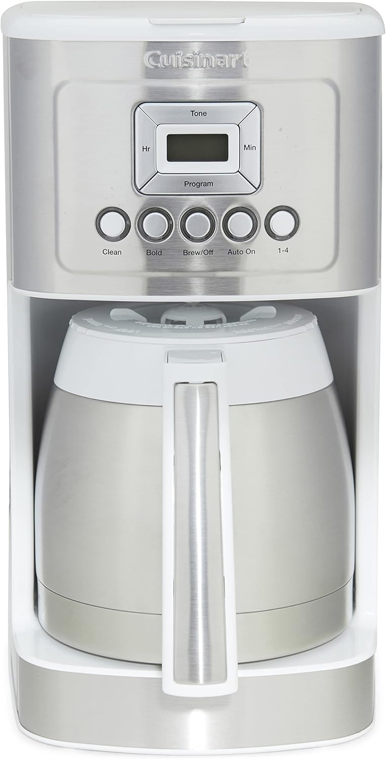 uisinart 12-Cup Coffee Maker, Programmable PerfecTemp Thermal Carafe Coffee Machine with 1-4 Cup Setting, Brew Strength Control and Brew Pause wourant