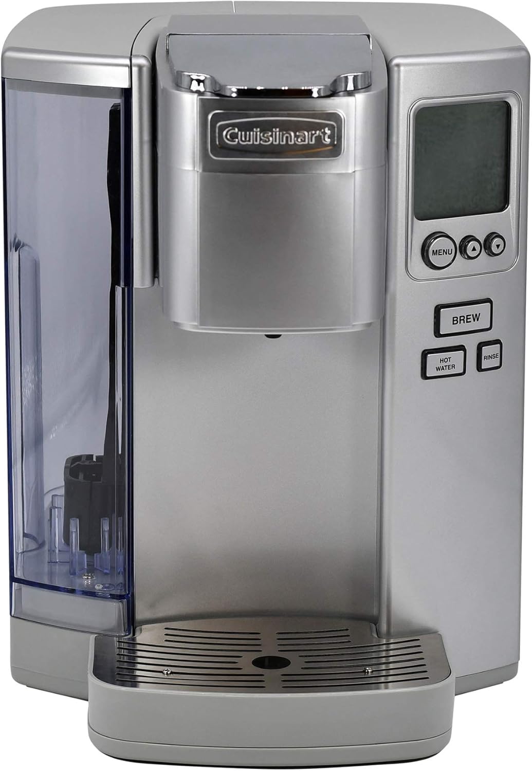 Cuisinart Coffee Maker, Single Serve 72-Ounce Reservoir Pod Coffee Machine, Programmable Brewing & Hot Water Dispenser, 3 Cup-Size Settings, Stainless Steel, SS-10P1, Silver woonhhop