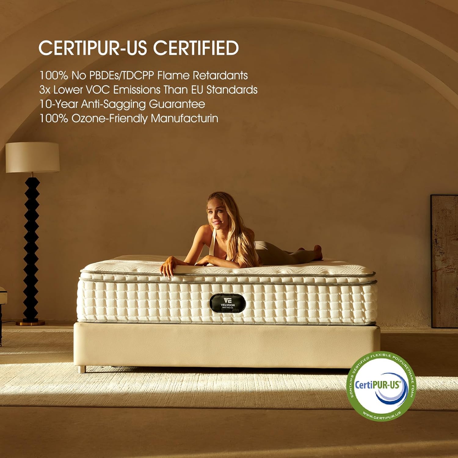 Queen Mattress,12 inch Cooling Gel Memory Foam Mattress,Cool Sleep,Pressure Relief with Medium Firm Support,Improves Sleep,CertiPUR-US Certified for Materials,No Fiberglass,Mattress in a Box woonhhop