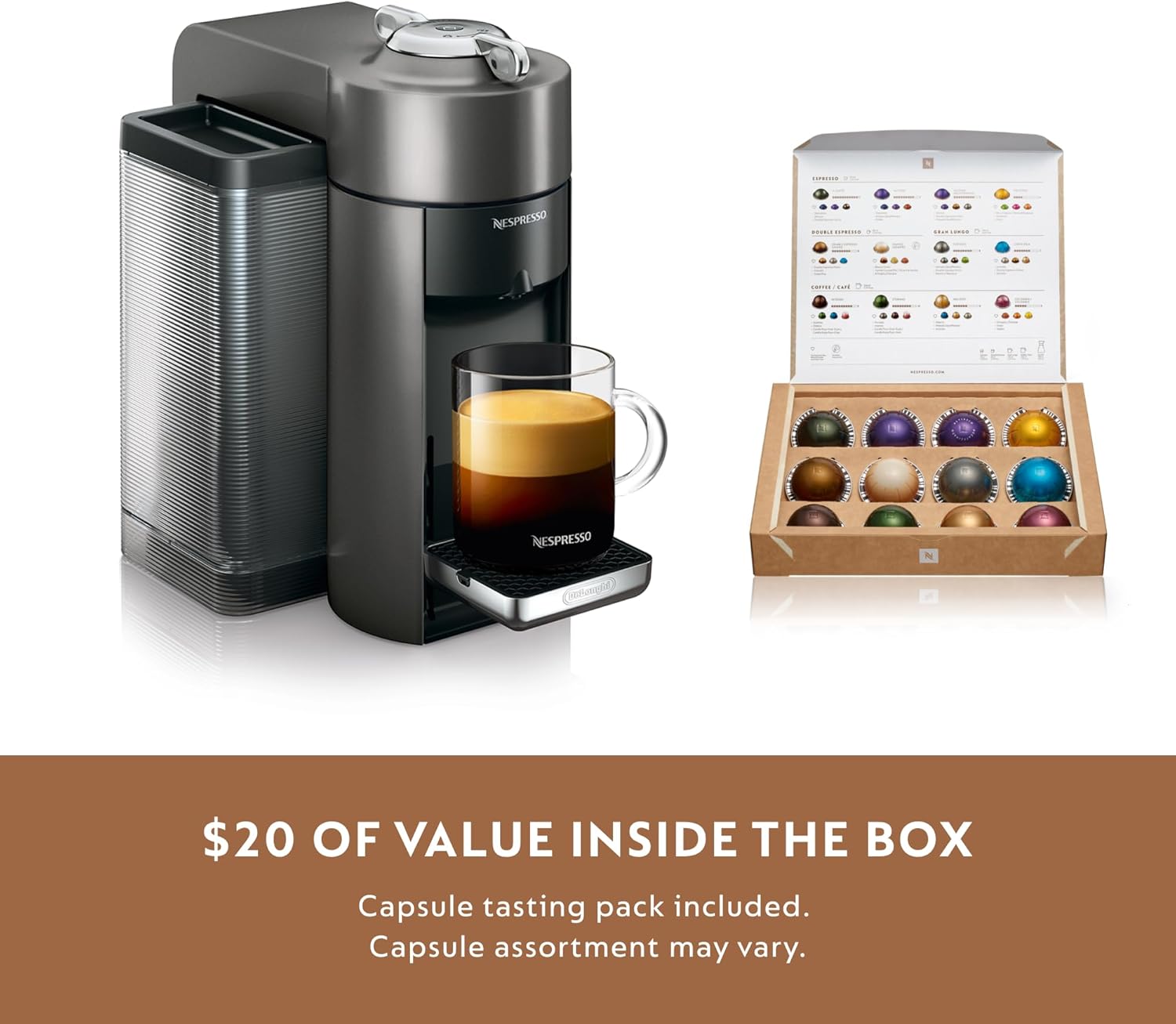 Nespresso De'Longhi Vertuo Single coffee and espresso makers wourant