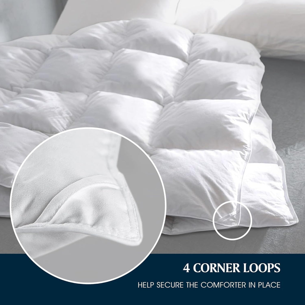 Luxury hypoallergenic duvet wourant