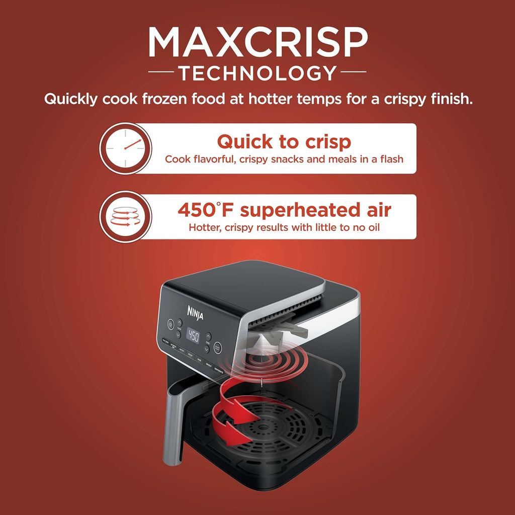 Ninja Air Fryer Pro XL 6-in-1, 6.5-Quart Capacity, Maximum Crispness, Air Fryer Bake wourant