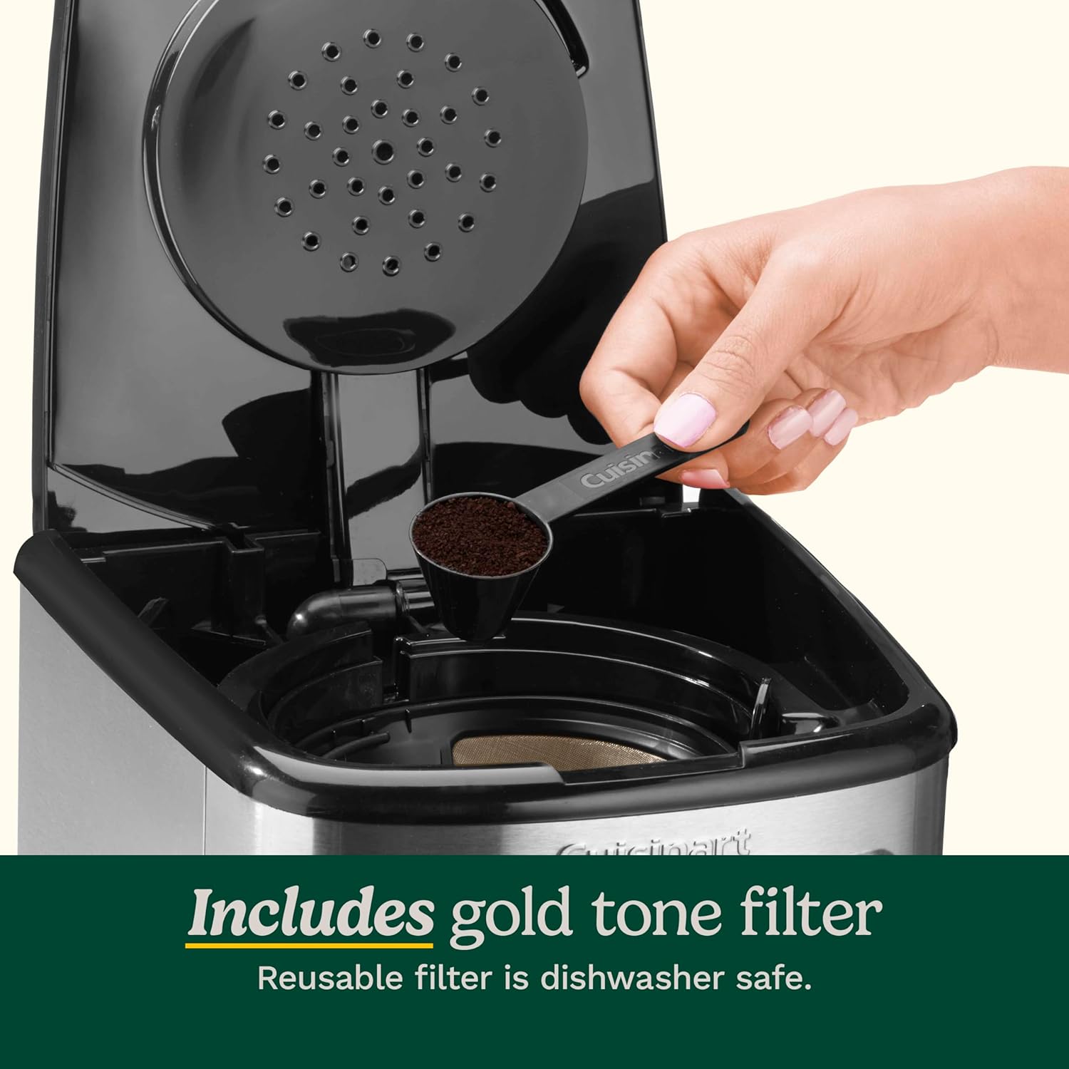Cuisinart DCC-3200P1 Coffee Maker Fully Automatic with Brew Strength Control, 1-4 Cup Setting wourant