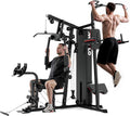 Mikolo Home Gym, Workout Station with 150LBS Weight Stack, Multifunctional Home Gym wourant
