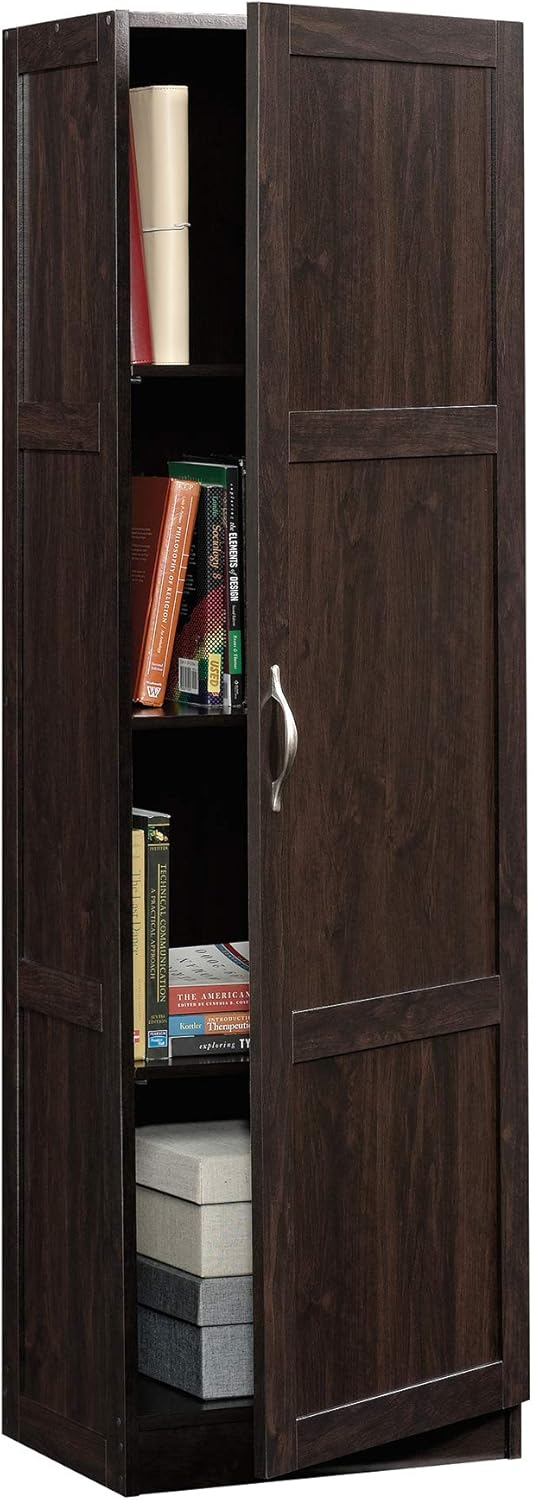 Sauder Miscellaneous Storage Cabinet/ Pantry cabinets, Highland Oak finish wourant