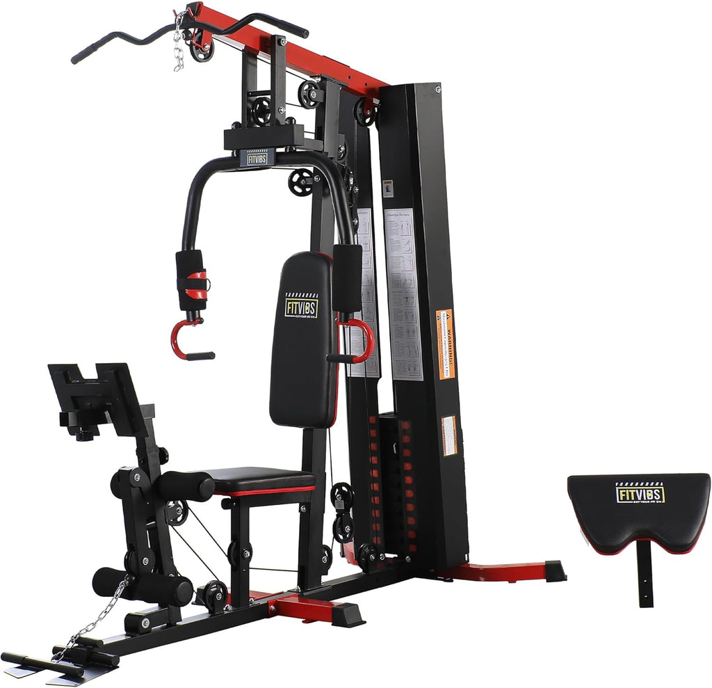Fitvids Home Gym Equipment, Multifunctional Full Body Workout Weight Machine Station wourant