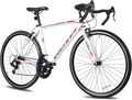 WEIZE Road Bike, 700C Wheel City Commuter Bicycle, 14 Speed Drop Bar, Racing Adult Bike with Caliper Brakes